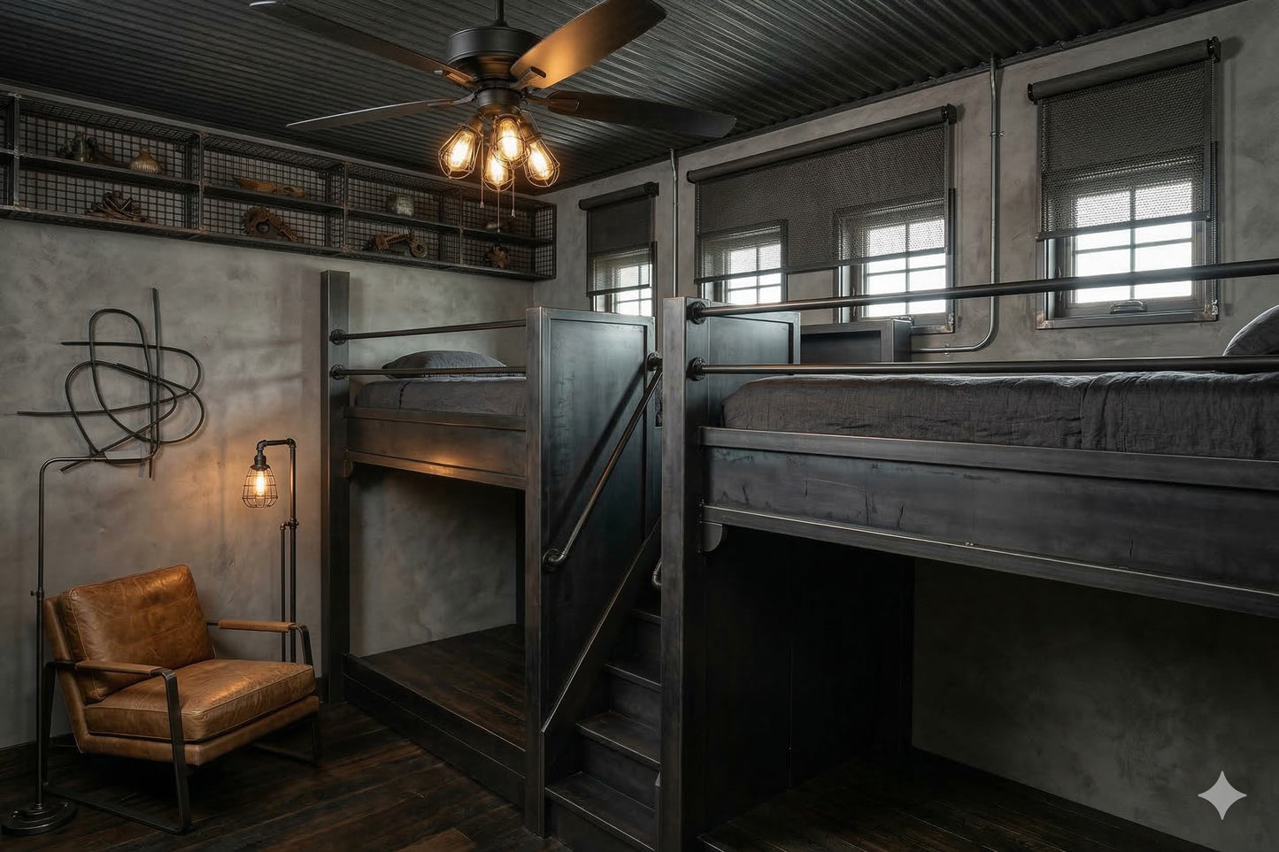 Kayla's Guest Retreat Strait industrial Quad