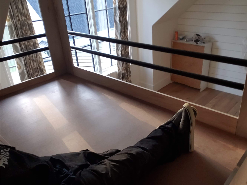 Integrated Residential Staircase and Solid Hardwood Joinery - High-Capacity Guest Suite