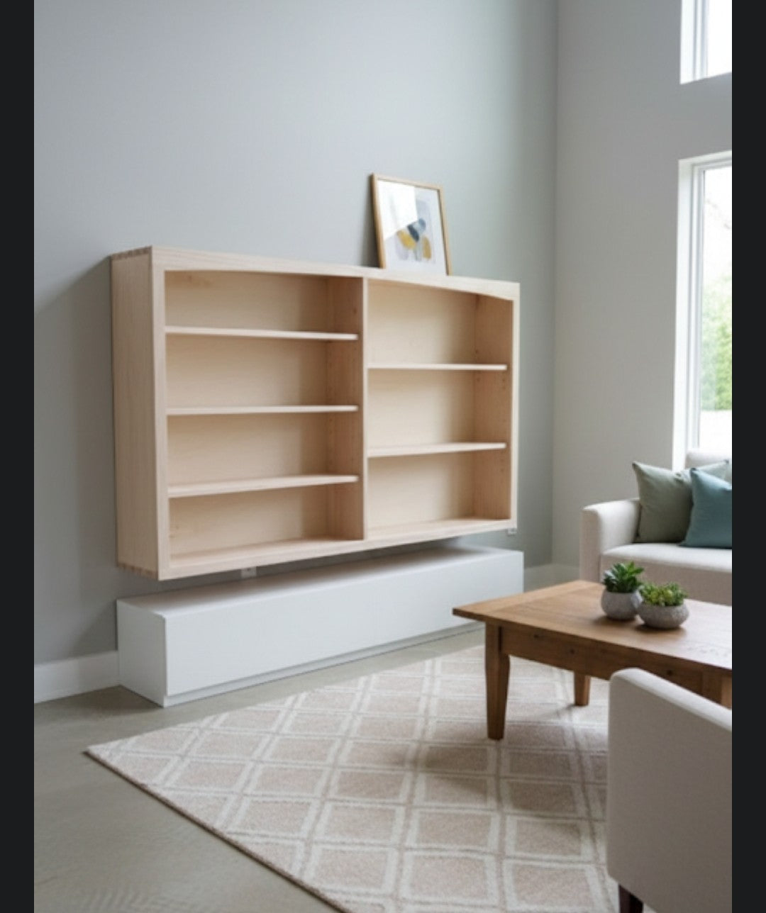Bespoke Architectural Installation: The Floating Library Suite