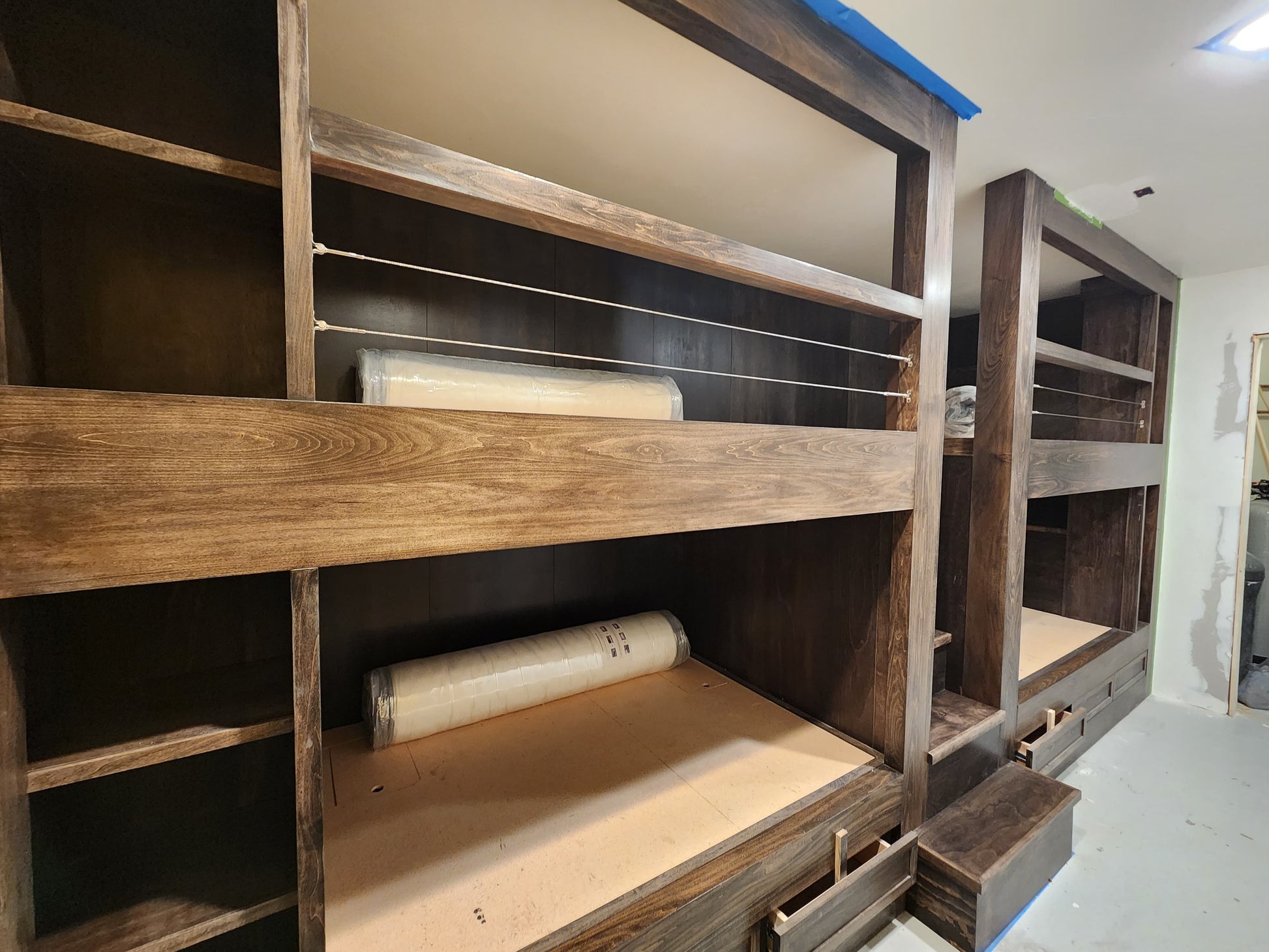 High-Capacity Custom Guest Suite with Solid Hardwood Construction - The Stockton Mill
