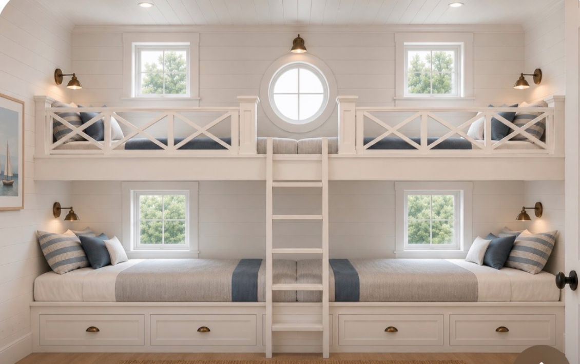 Charles bunk room in Ma.