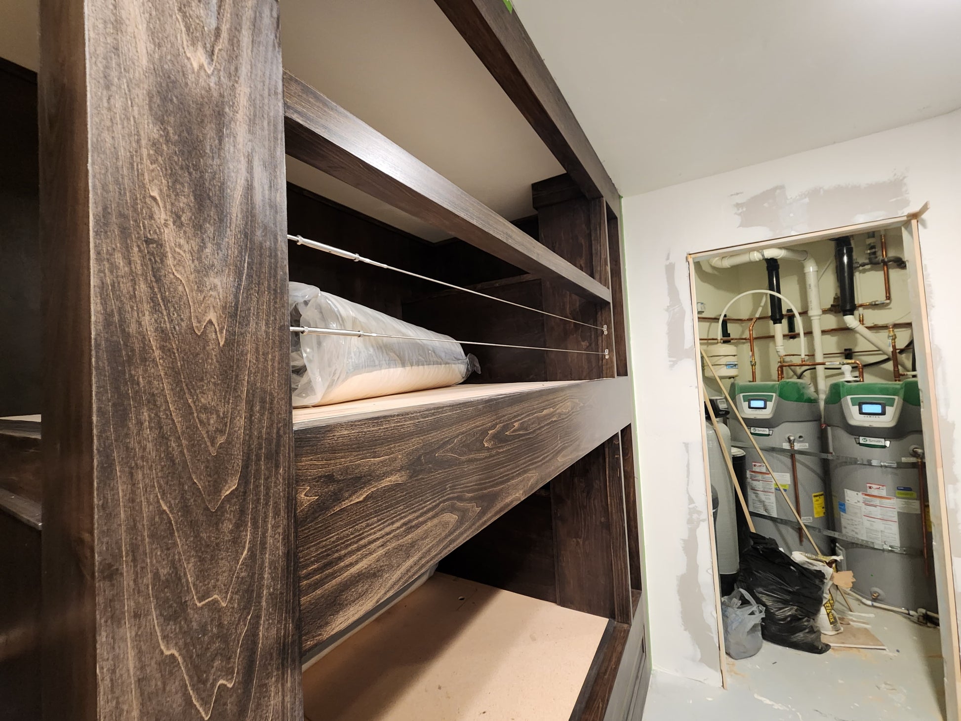 High-Capacity Custom Guest Suite with Solid Hardwood Construction - The Stockton Mill