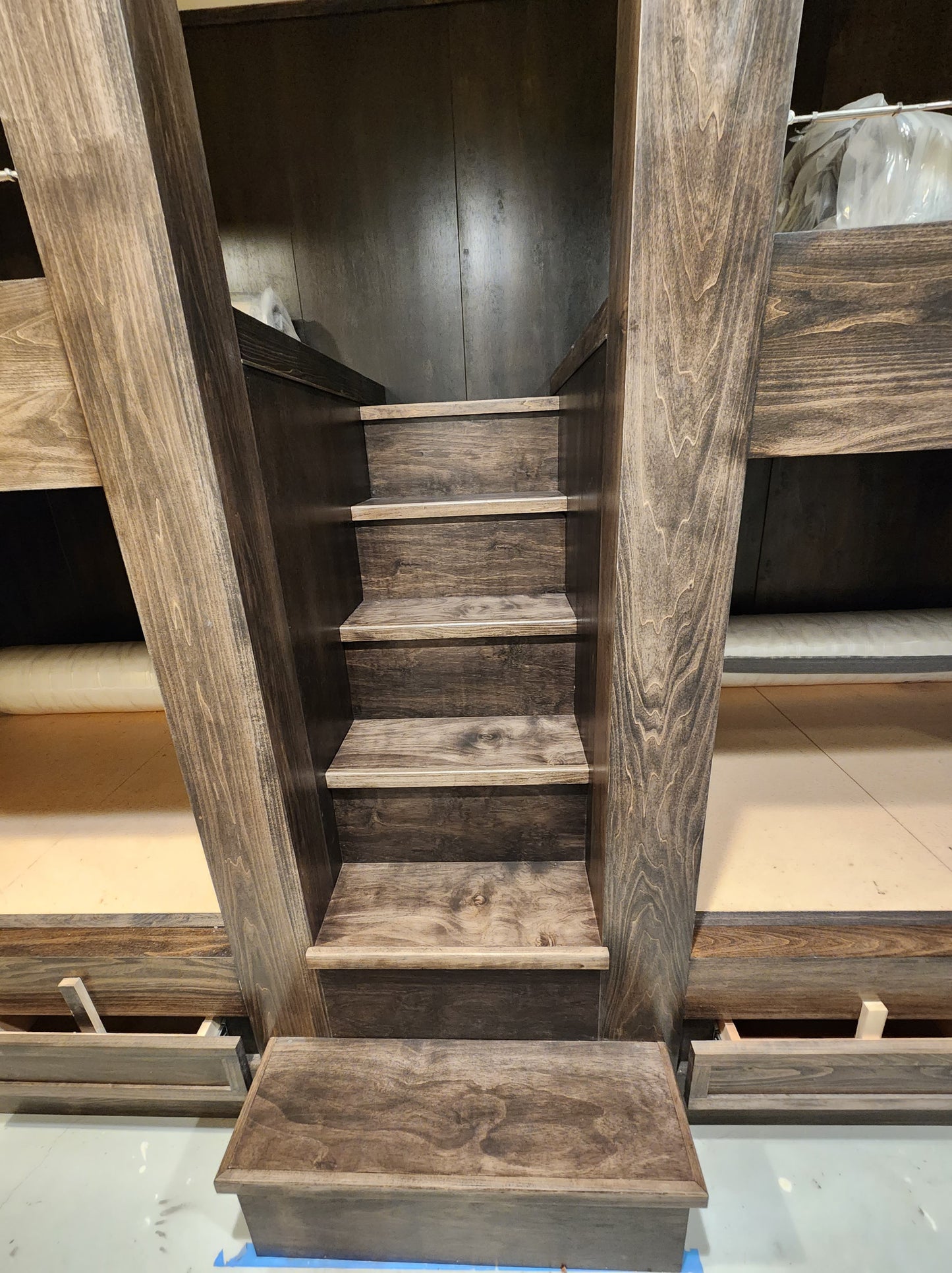High-Capacity Custom Guest Suite with Solid Hardwood Construction - The Stockton Mill
