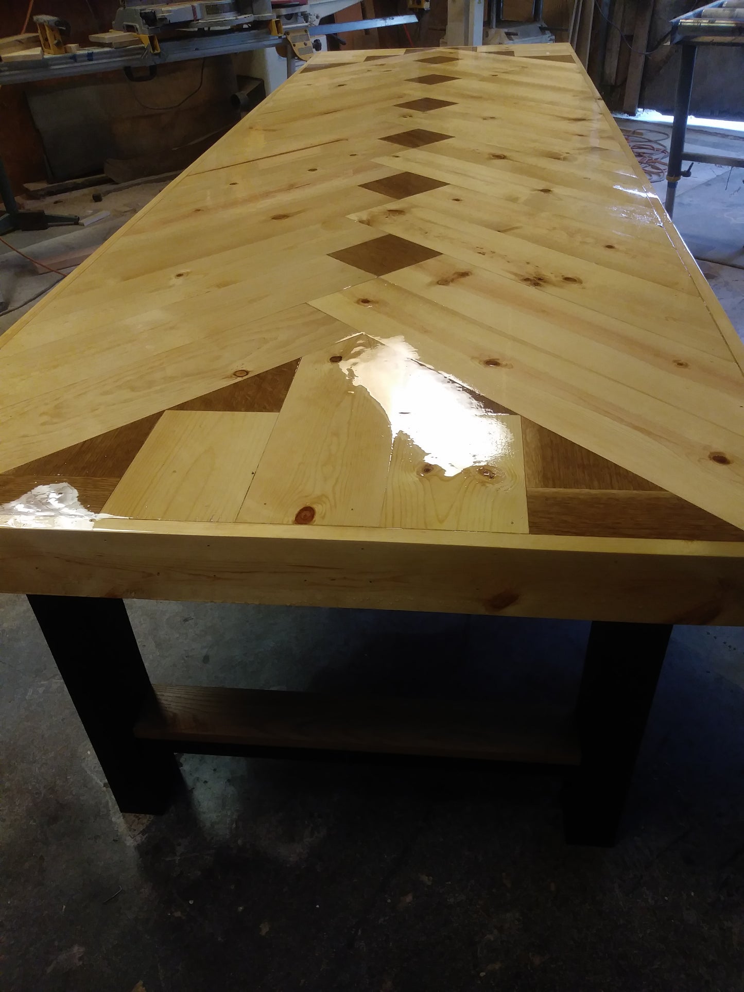 Chevron Table, Conference or Dining