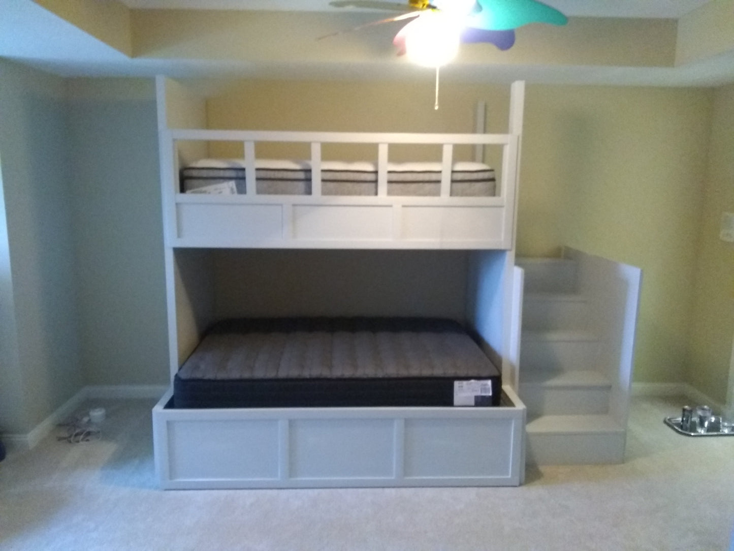 The Hoosier High-Capacity 5-Sleeper Bunk Suite - Handcrafted Precision Joinery