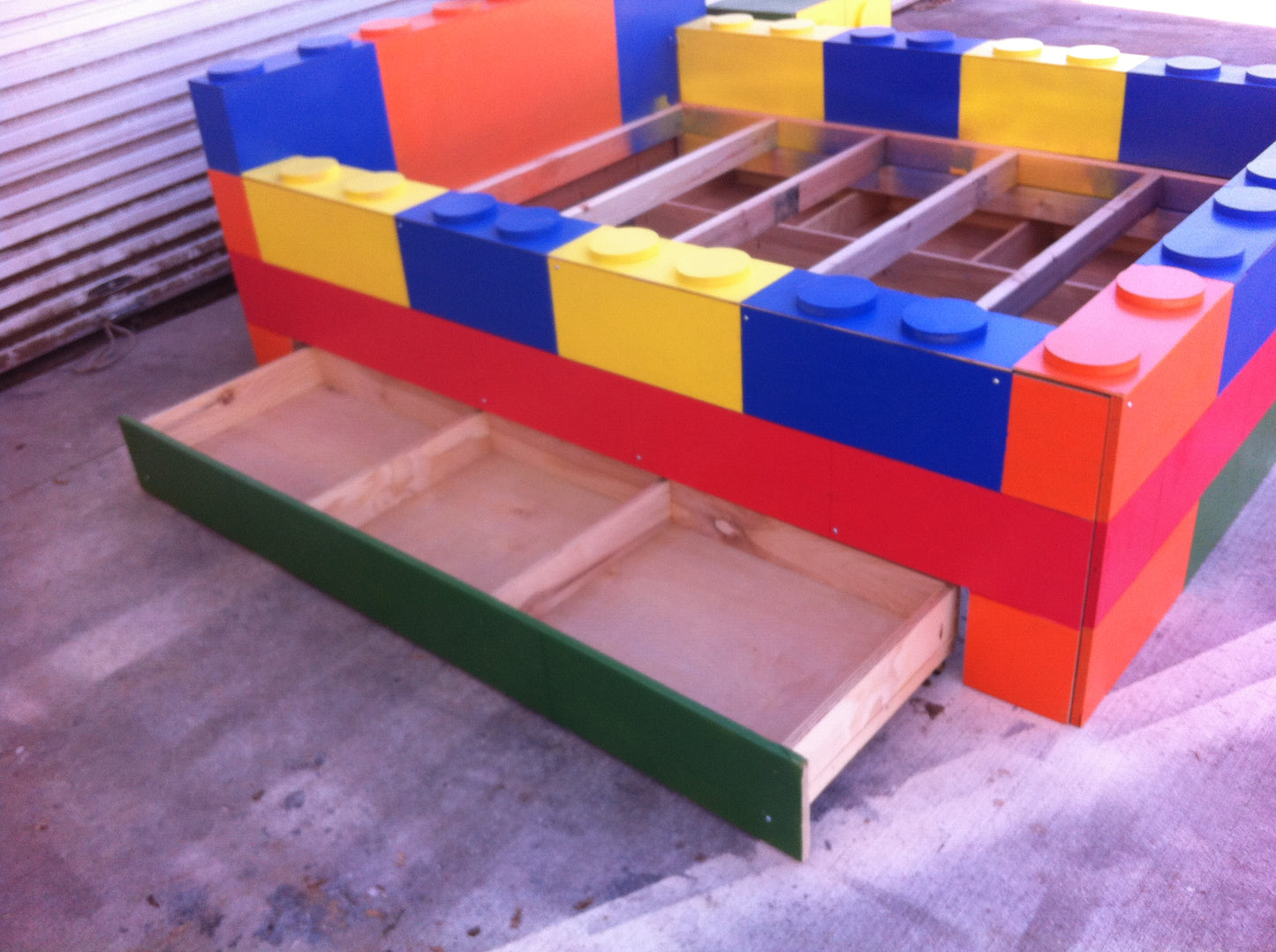 The Stockton Mill | Architectural Block Full size Bed: High-End Guest Retreat