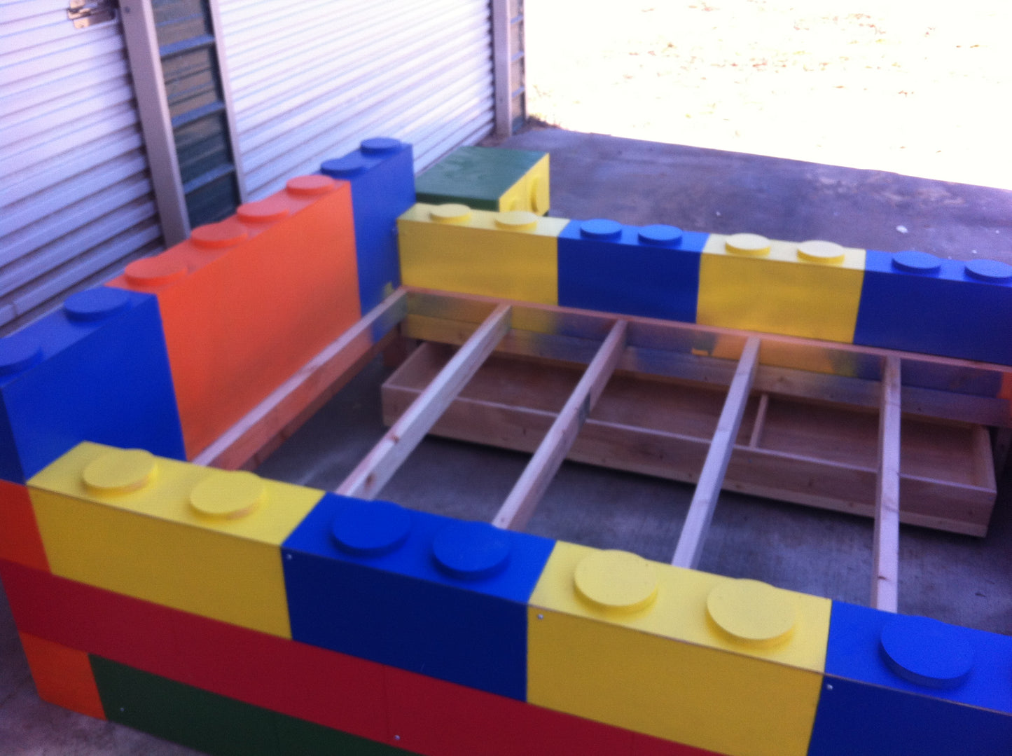 The Stockton Mill | Architectural Block Full size Bed: High-End Guest Retreat