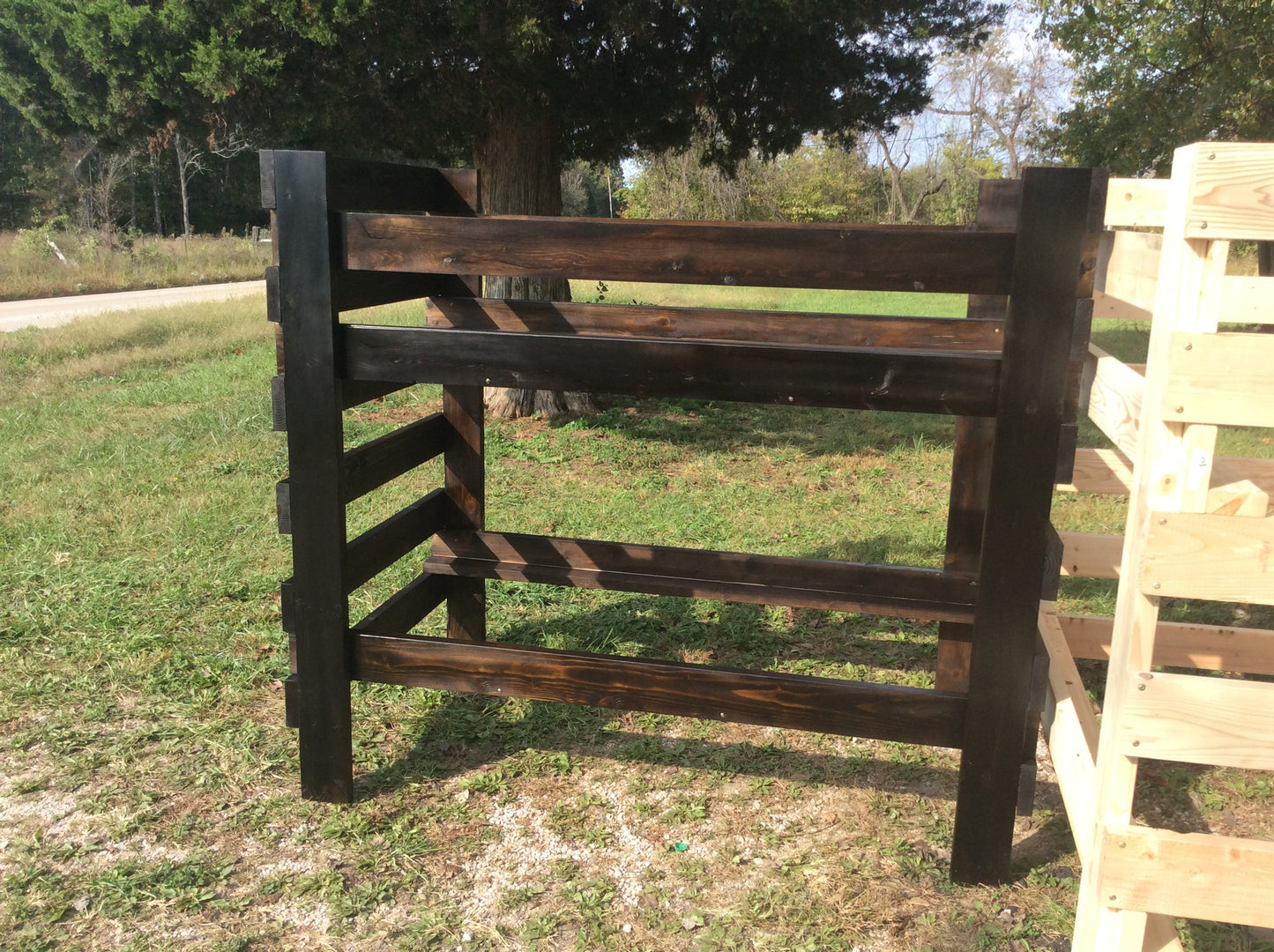 The Ozark Heritage: Handcrafted Solid Pine Twin Bunk Beds - High-Capacity 2x6 Construction - Custom Artisan Stained Finish
