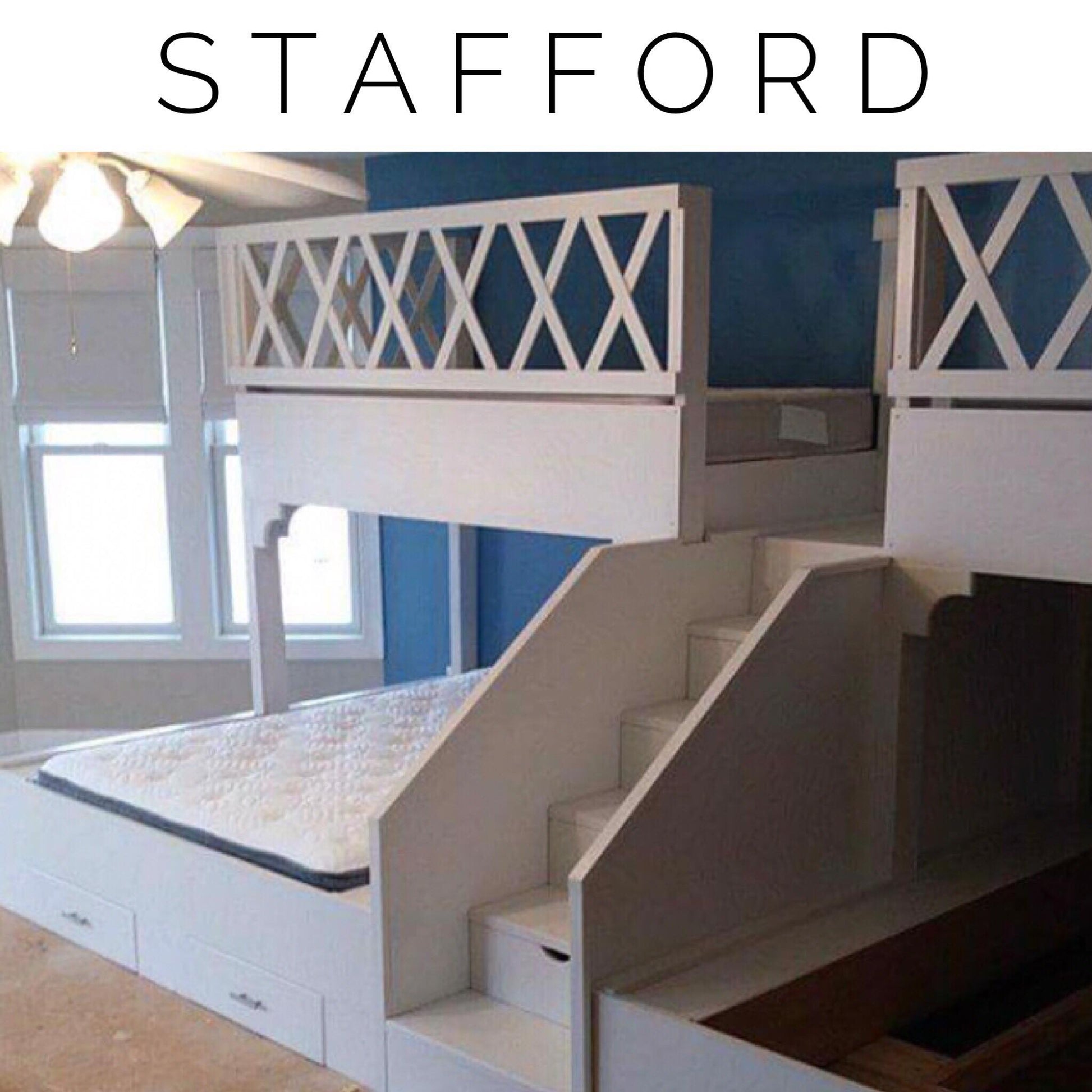 Integrated Storage Stairwell with Artisan Hardwood Joinery - The Stockton Mill